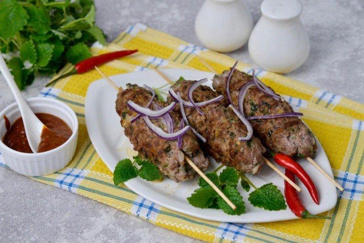 Люля-кебаб на сковороде