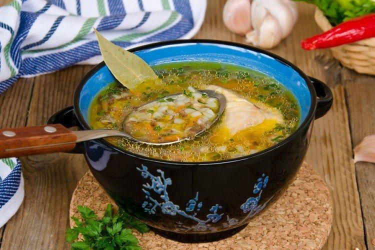 Куриный суп с гречкой