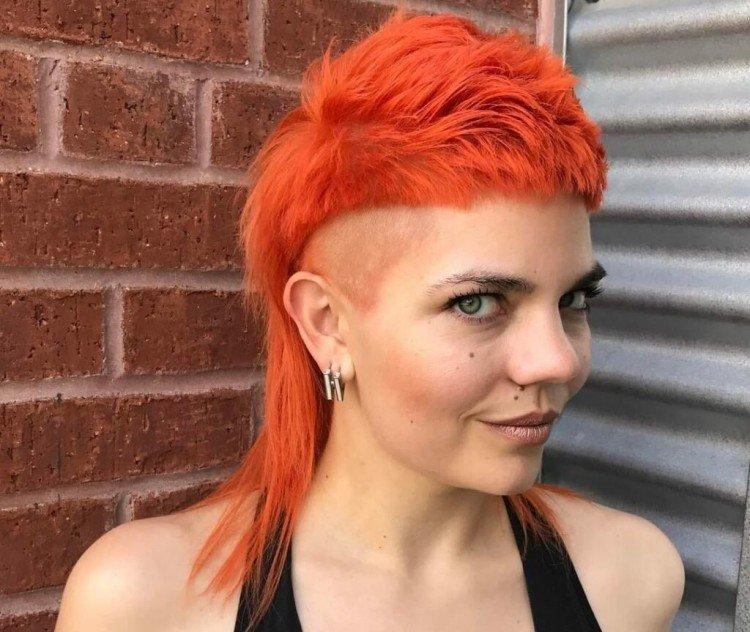 Стрижка маллет – фото и идеи