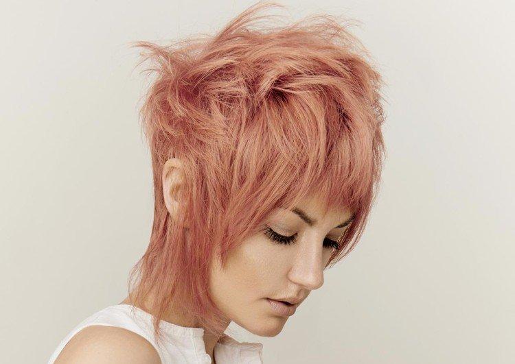 Маллет на короткие волосы