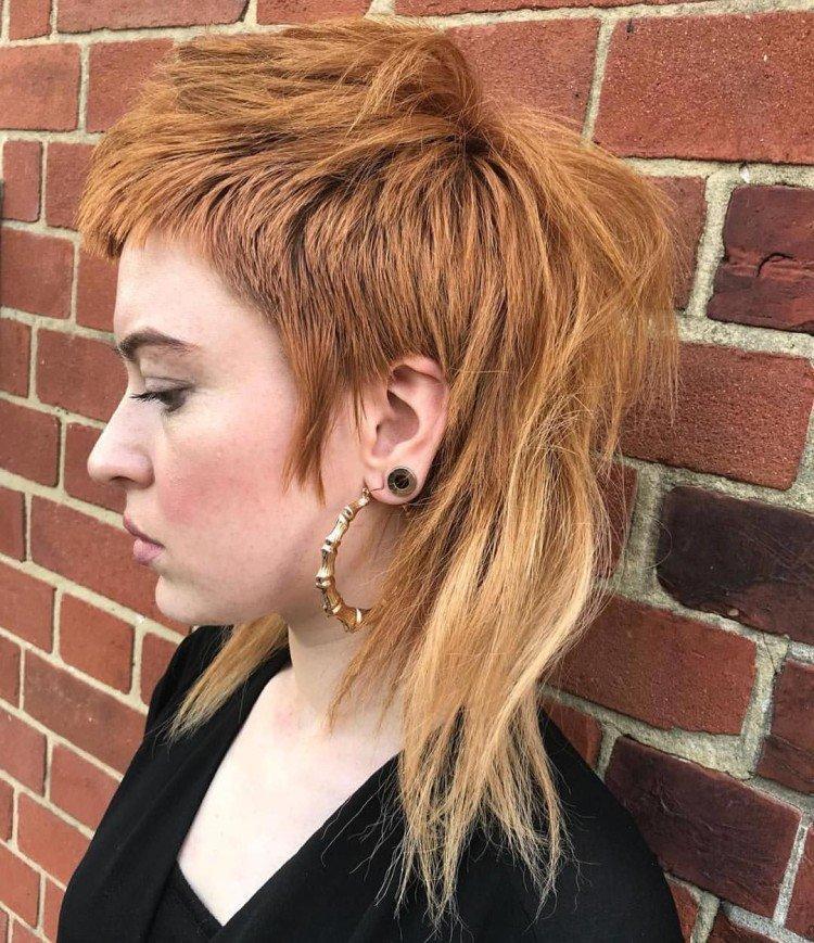 Стрижка маллет – фото и идеи