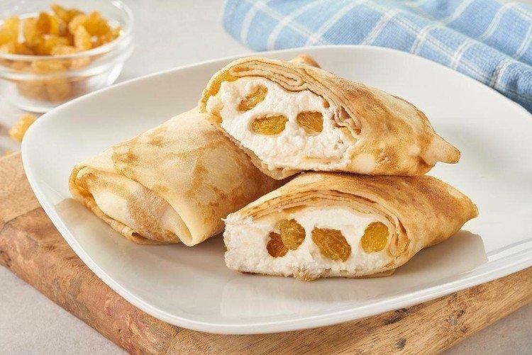 Начинка с творогом и изюмом