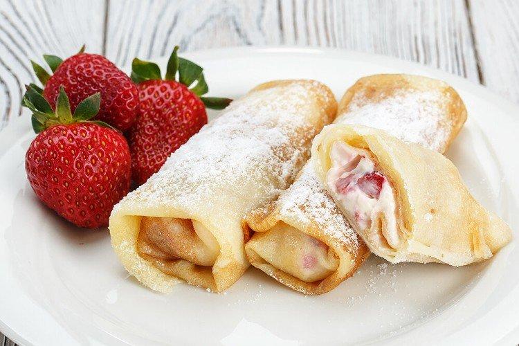 Начинка с ягодами и йогуртом