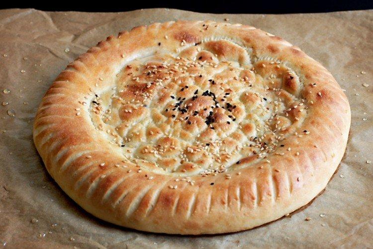 Узбекская лепешка на кефире