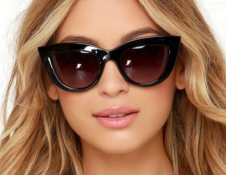Модные женские солнцезащитные очки 2021 - фото