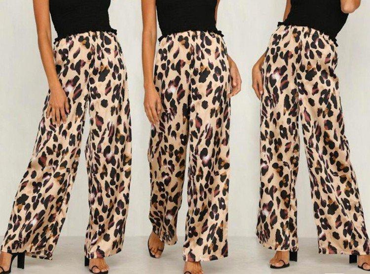 Брюки с принтами