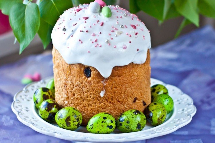 Пасхальный кулич на смальце