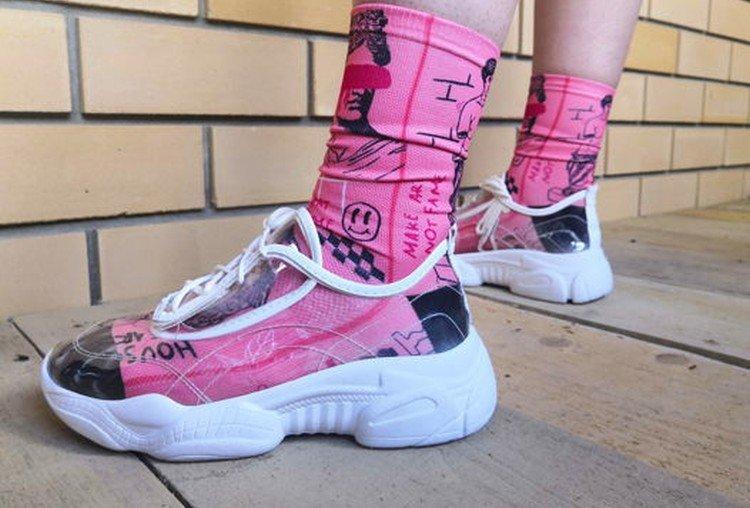 Прозрачные кроссовки