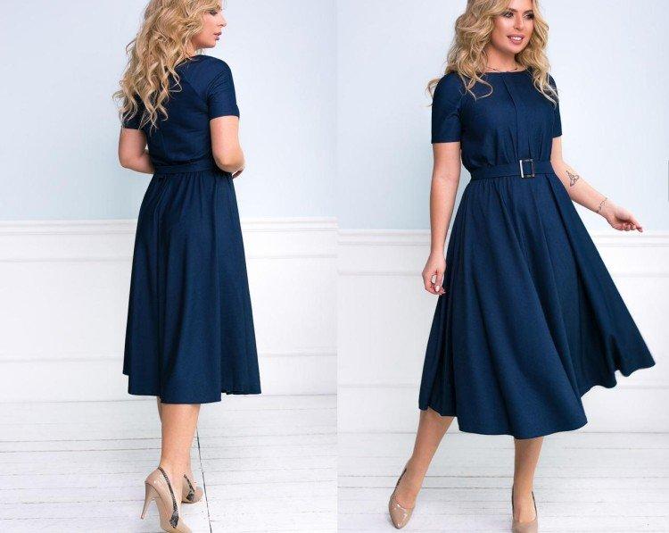 Однотонные минималистичные платья