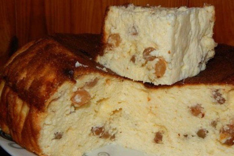 Творожная пасха с манкой и крахмалом