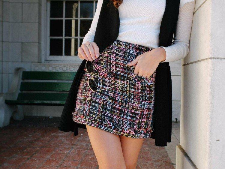Твидовые юбки
