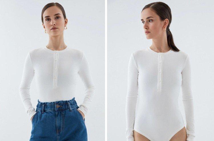 Блузки-боди