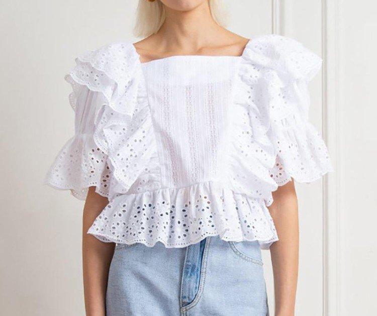 Модные женские блузки 2021 - фото и идеи