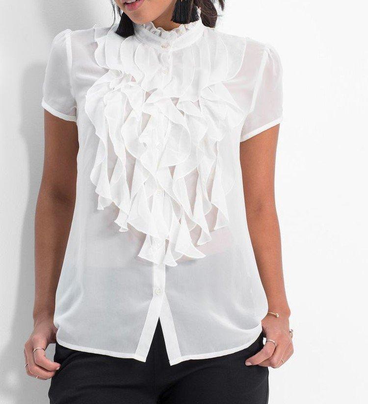 Модные женские блузки 2021 - фото и идеи