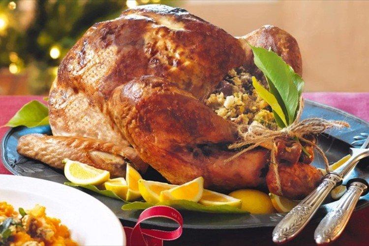 Индейка с рисом и овощами