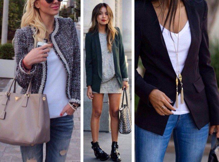 Модные женские пиджаки 2021 - фото и идеи