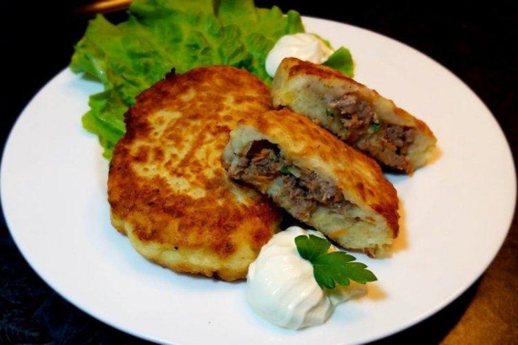 Картофельные зразы с фаршем