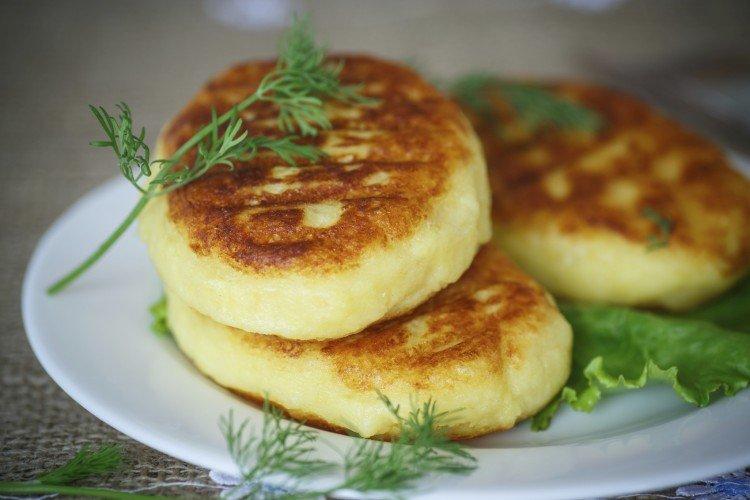 Картофельные зразы с кабачком