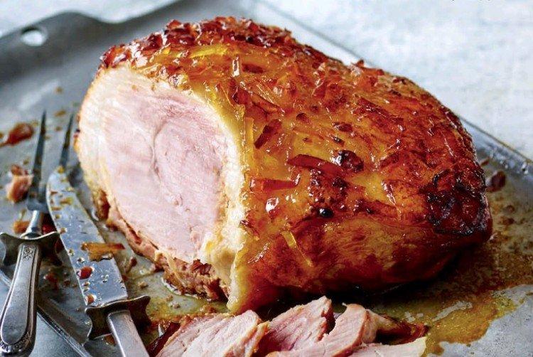Свиной окорок в пиве