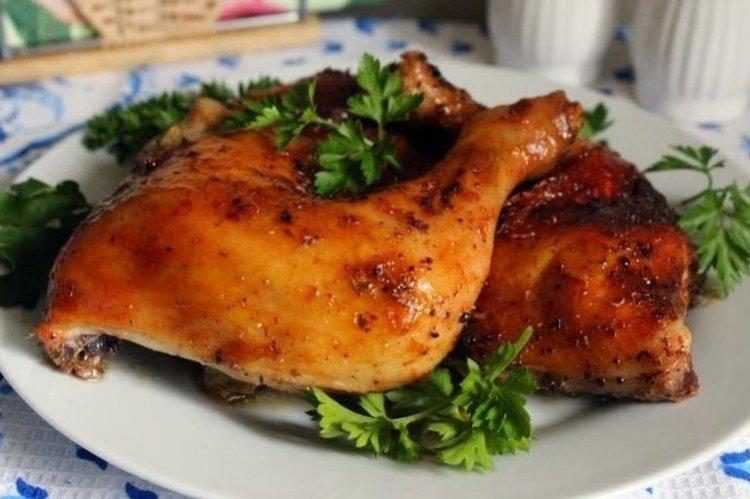 Куриные окорочка в рукаве