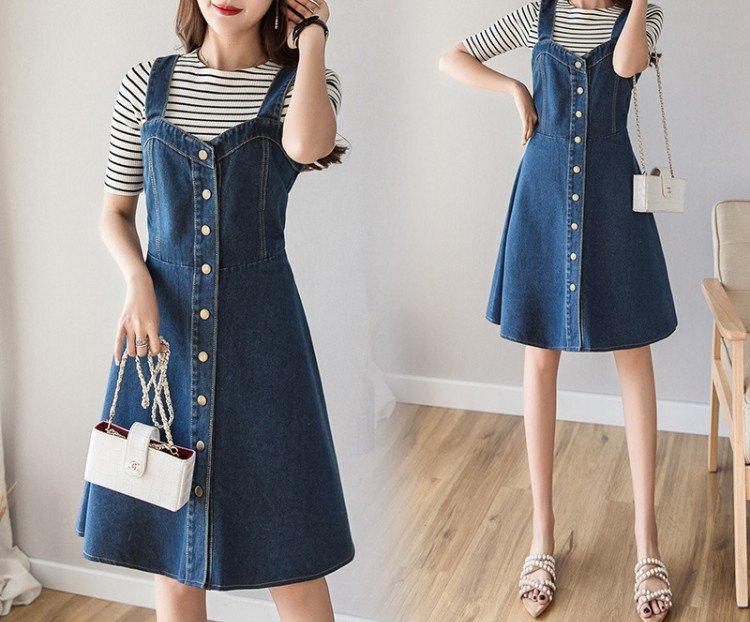 Джинсовые сарафаны