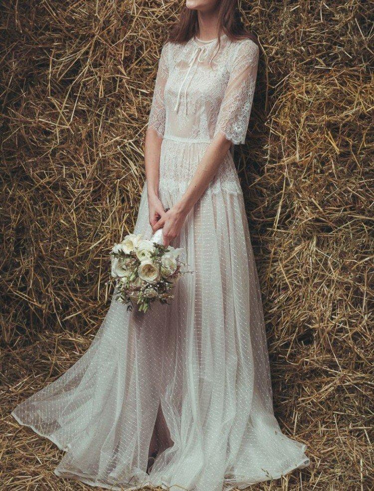 Свадебные платья в стиле бохо