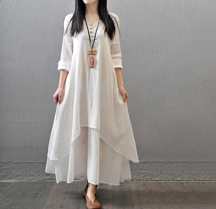 Модные платья в стиле бохо - фото и идеи