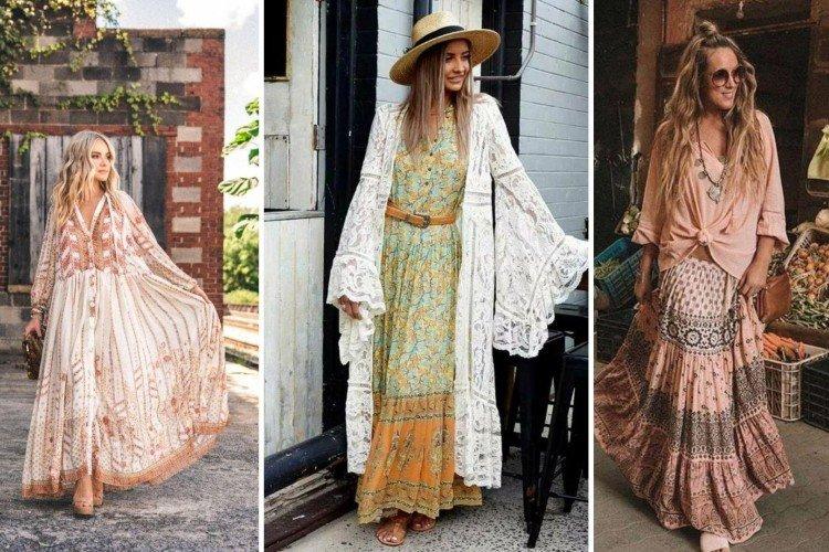Стиль бохо в одежде - фото и образы