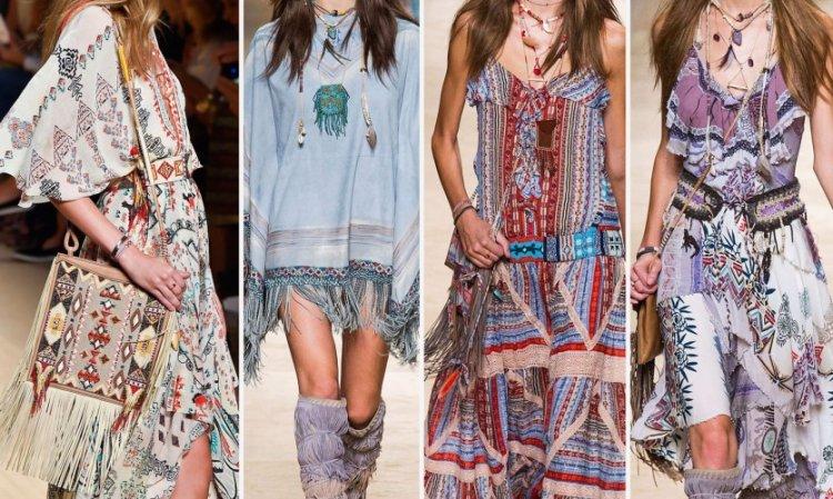 Стиль бохо в одежде - фото и образы