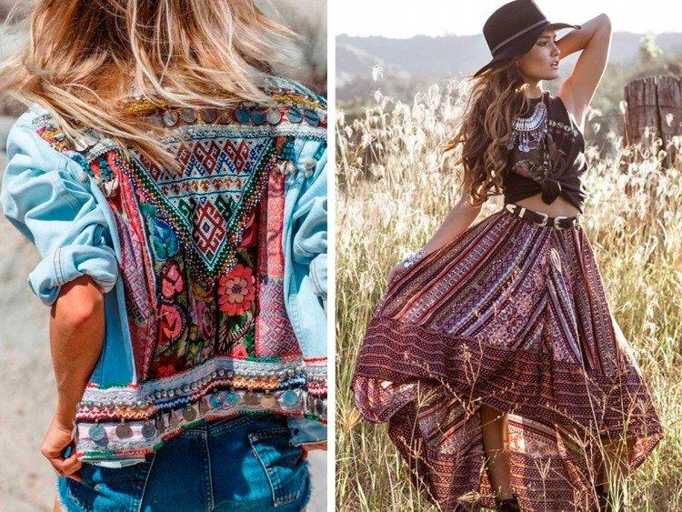 Стиль бохо в одежде - фото и образы