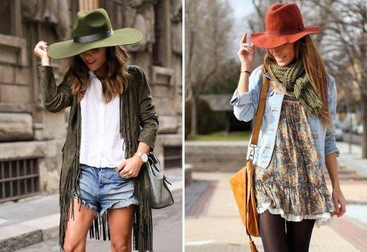 Головные уборы в стиле бохо