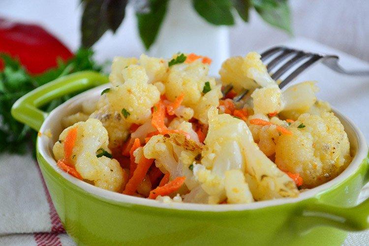 Цветная капуста по-корейски