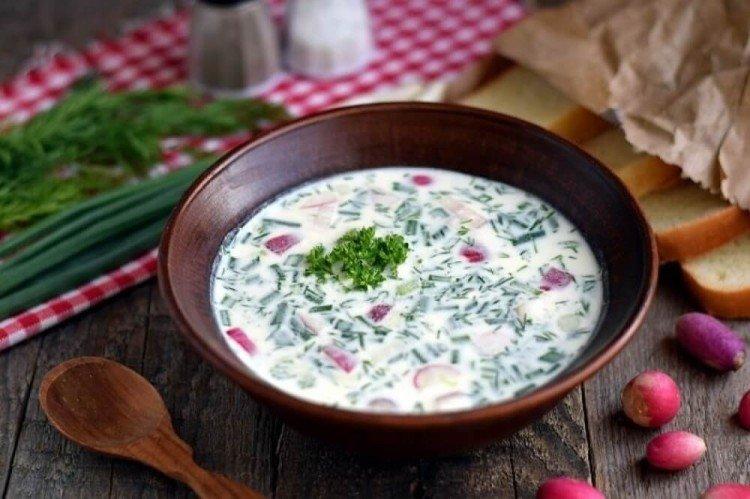 Овощная окрошка