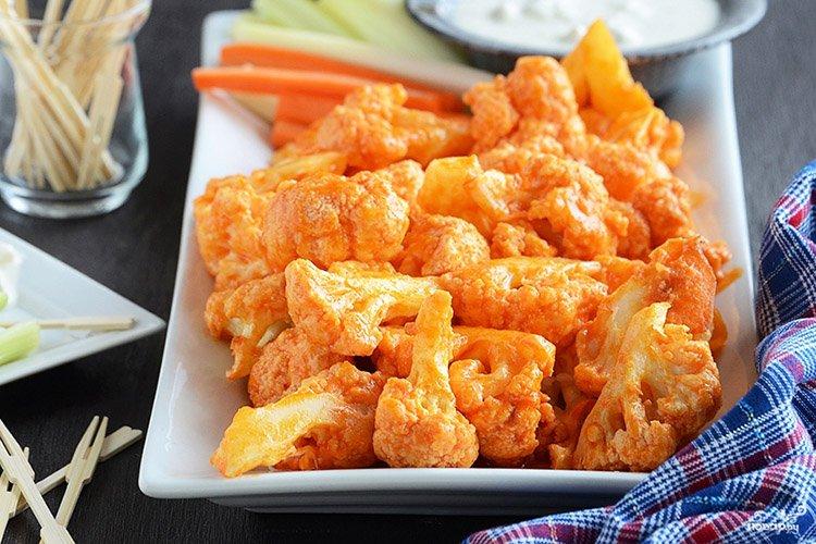 Острая цветная капуста в духовке