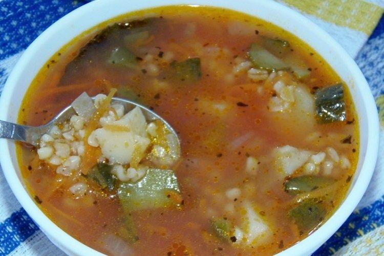 Вегетарианский рассольник