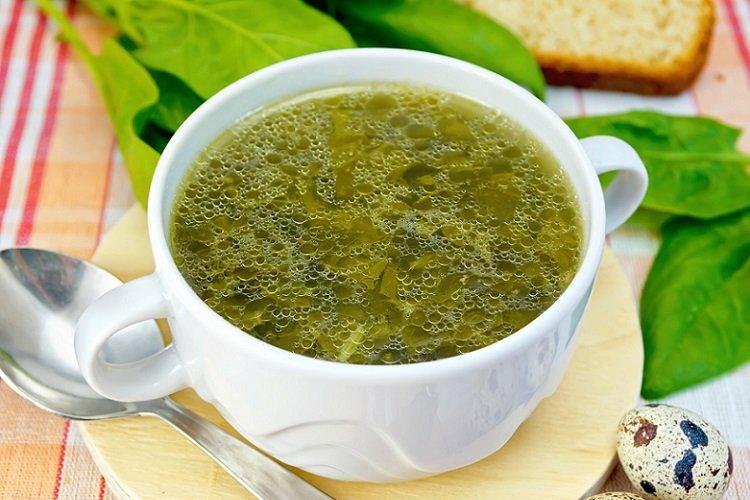 Суп из ревеня