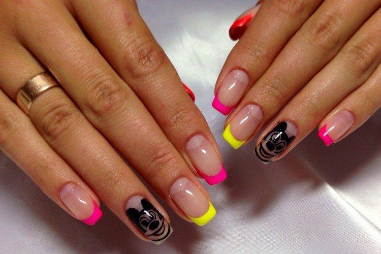 Цветной френч