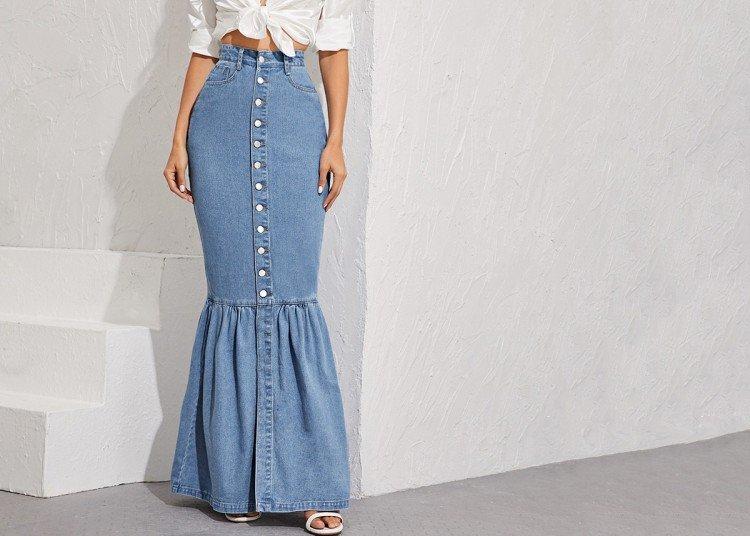 Юбка-русалка