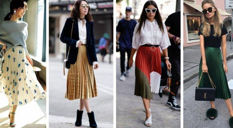 Плиссированная юбка