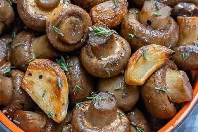 Жареные шампиньоны по-корейски