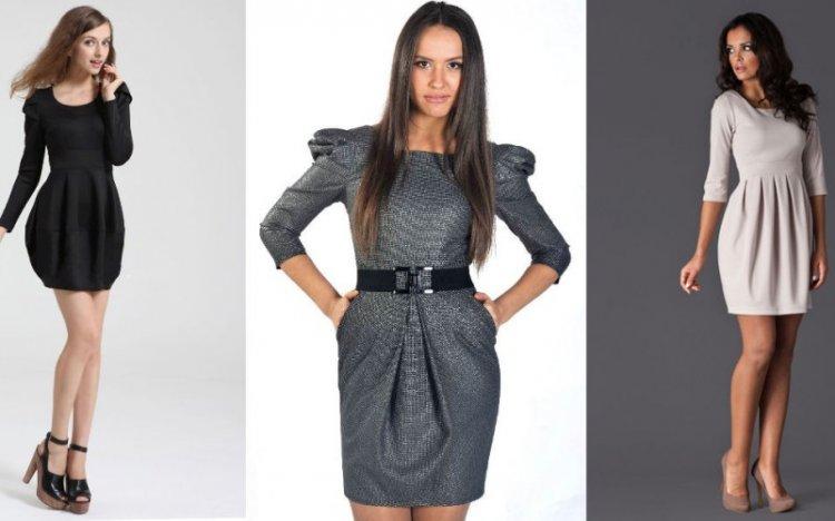 Платье-тюльпан