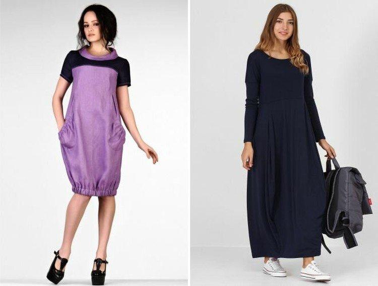 Платье-баллон