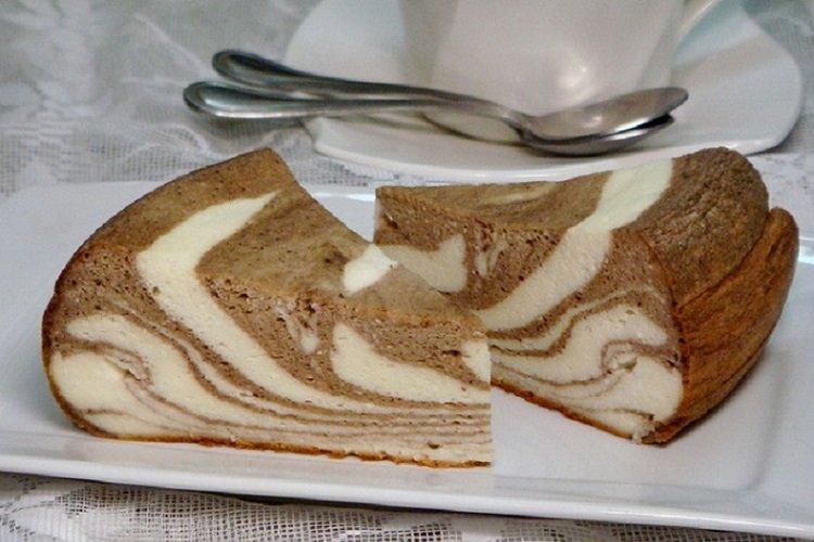 Творожная запеканка «Полосатик»