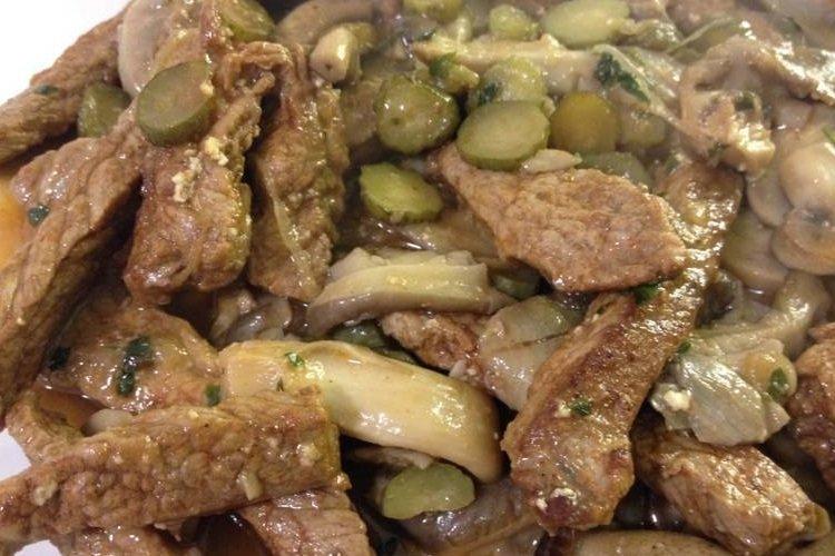 Бефстроганов из говядины «Ассорти»