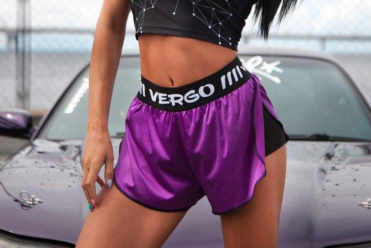 Шорты металлик