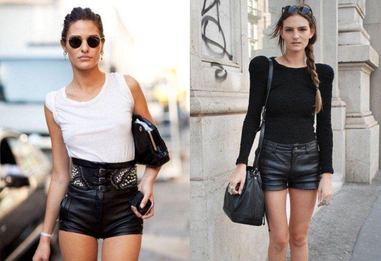 Модные женские шорты 2021 - фото