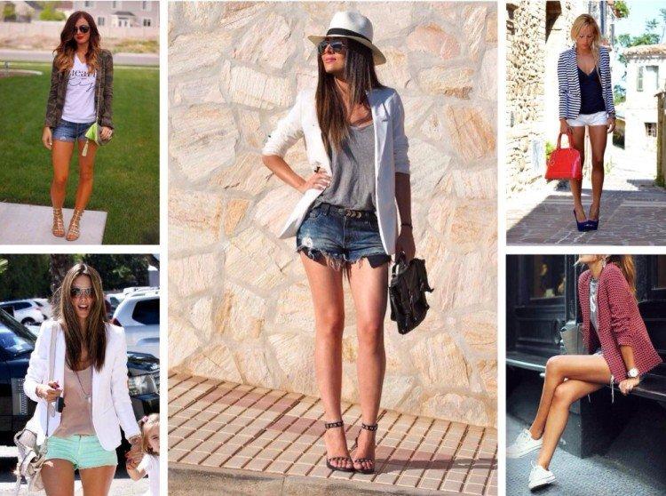 Модные женские шорты 2021 - фото