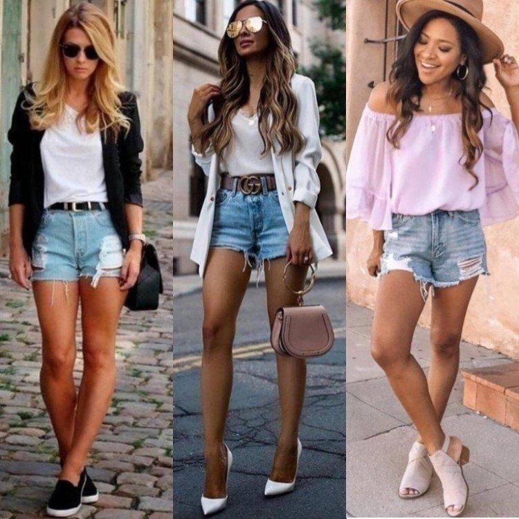 Рваные шорты 2021