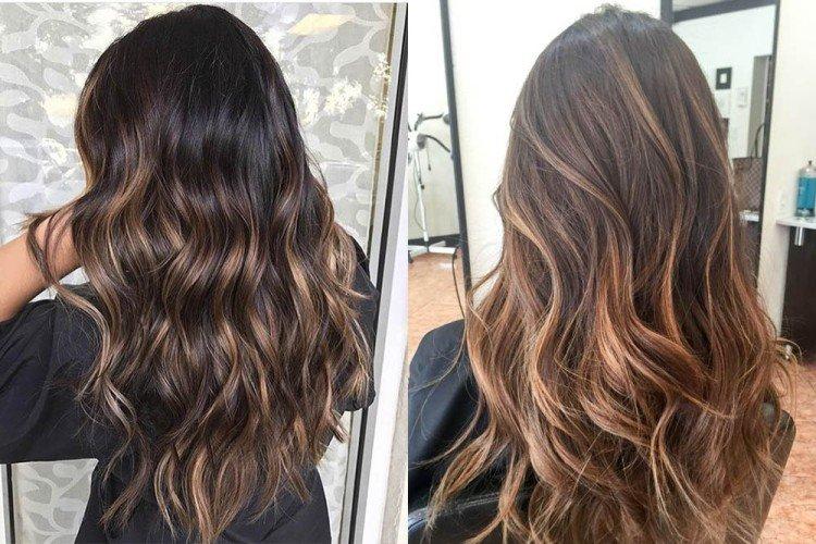 Натуральное мелирование