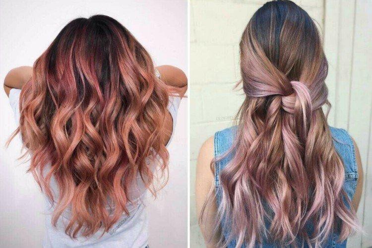 Пастельное мелирование